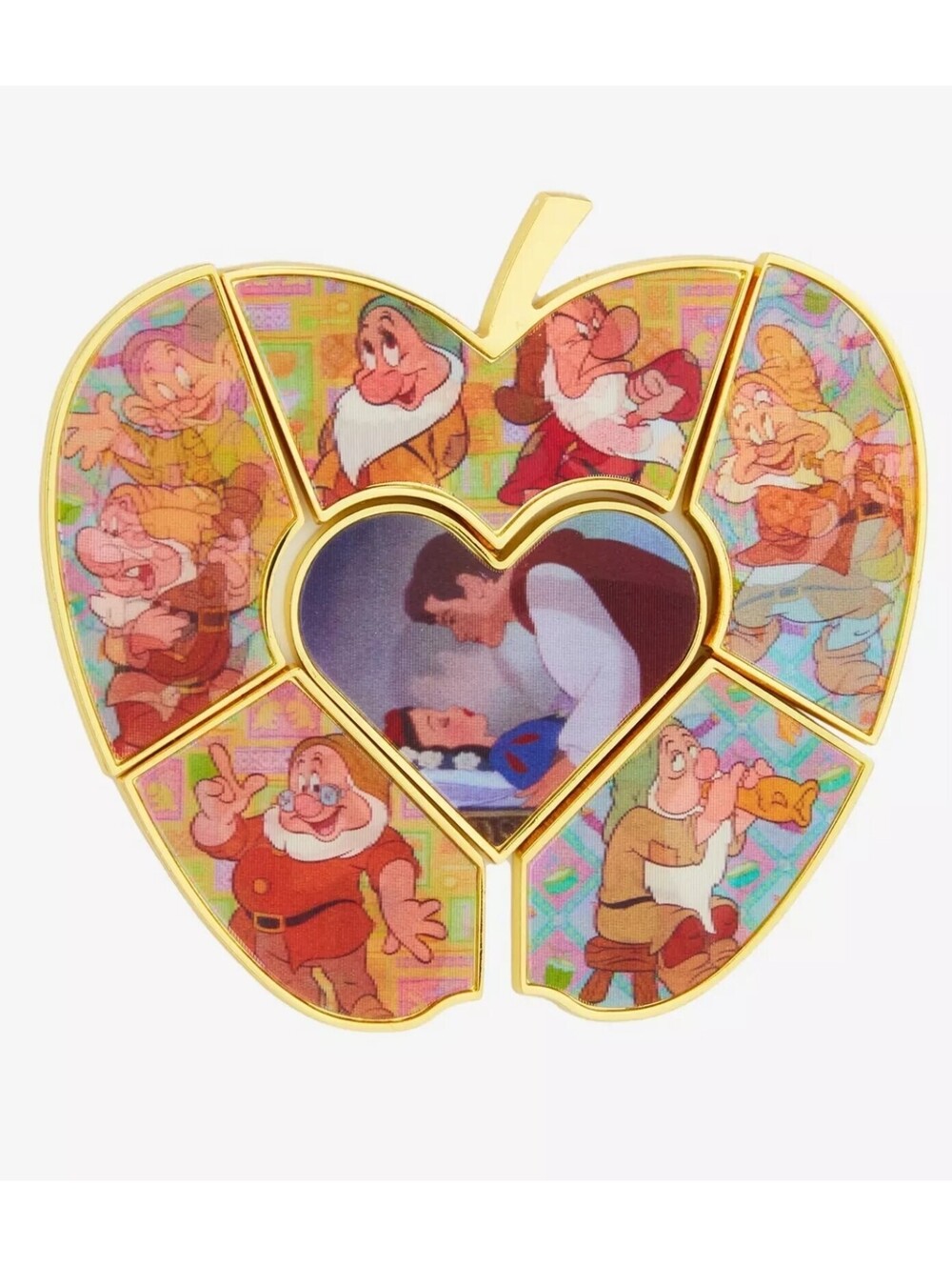 Loungefly Disney Snow White and the Seven Dwarfs Apple Puzzle Blind Box Lenticul